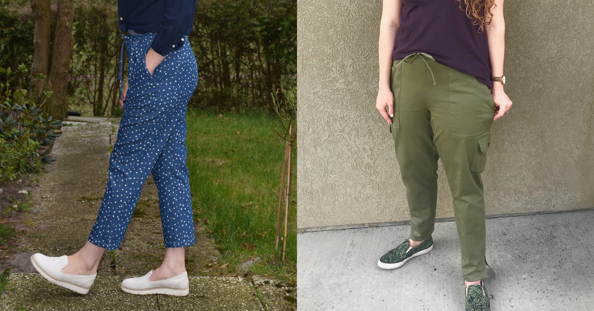 Montauk Eyelet-Cotton Trousers