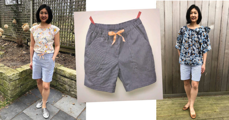 Turn the Montauk Trousers (or any tapered trousers) into shorts with this photo tutorial.