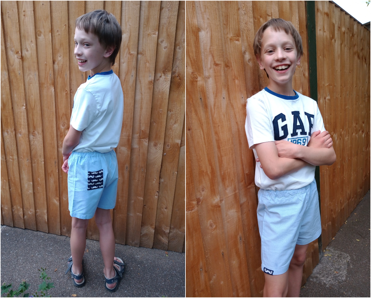 Sewn by Kids: Jacob’s Sunny Day Shorts | Blog | Oliver + S