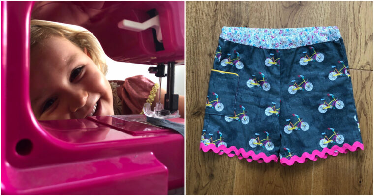 Our patterns are perfect for teaching kids to sew.