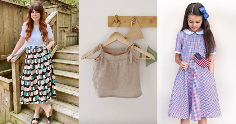 Sew your own clothes with Liesl + Co. and Oliver + S.