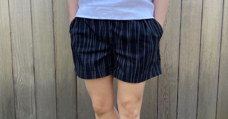 Sew your own walking shorts.