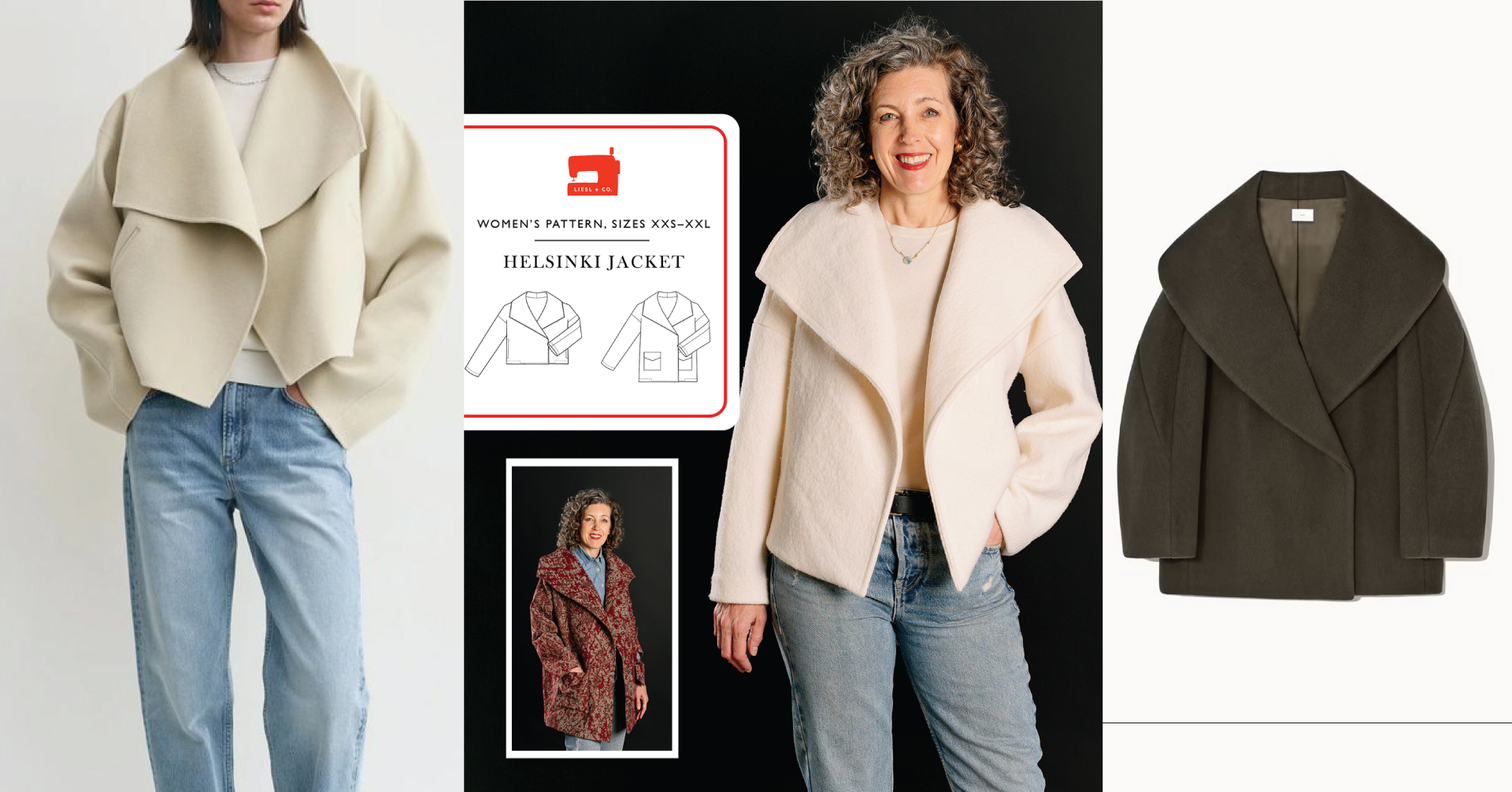 ジャケット・アウター how to live Styling and Fabric Inspiration for the Helsinki Jacket | Blog