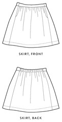 everyday skirt sewing pattern