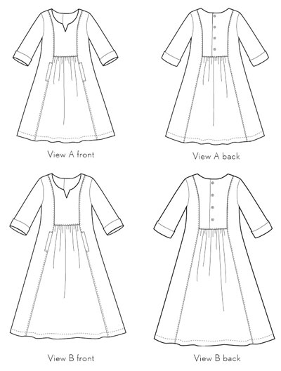 cinema dress sewing pattern
