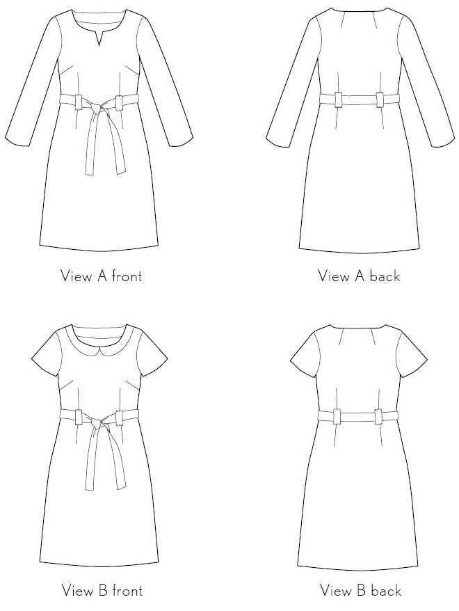 bistro dress sewing pattern