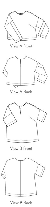 Norwood Blouse Flat Illustration