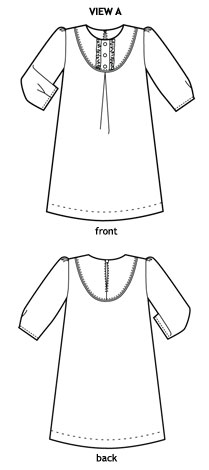 playdate dress sewing pattern