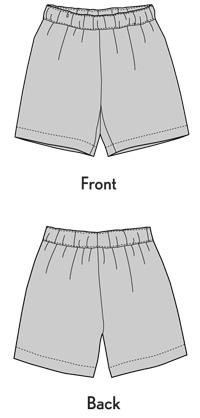 sunny day shorts sewing pattern