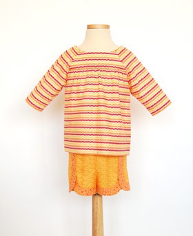 Class Picnic Blouse + Shorts